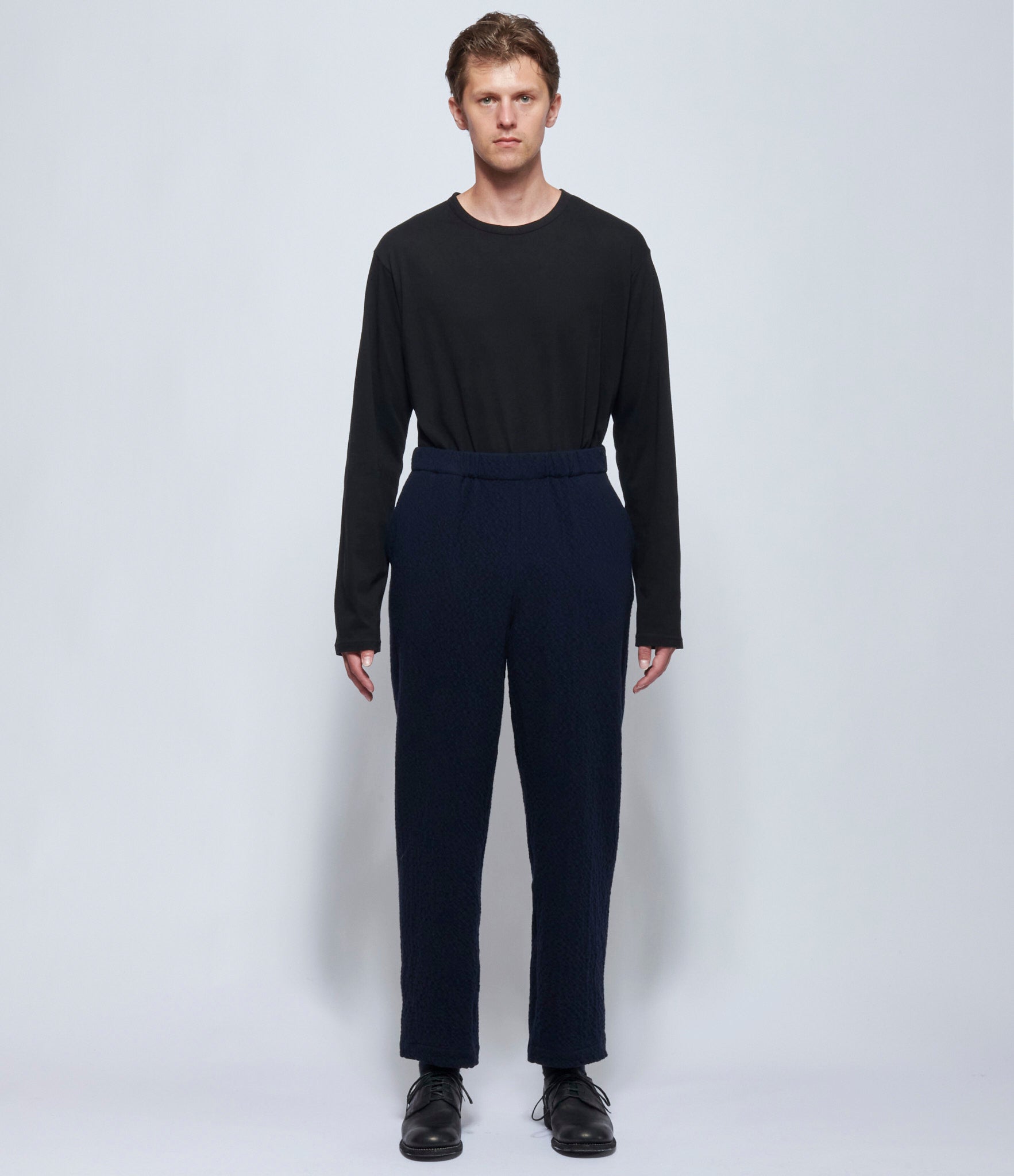 Casey Casey Mens Fabi Noble Cash Navy Pants