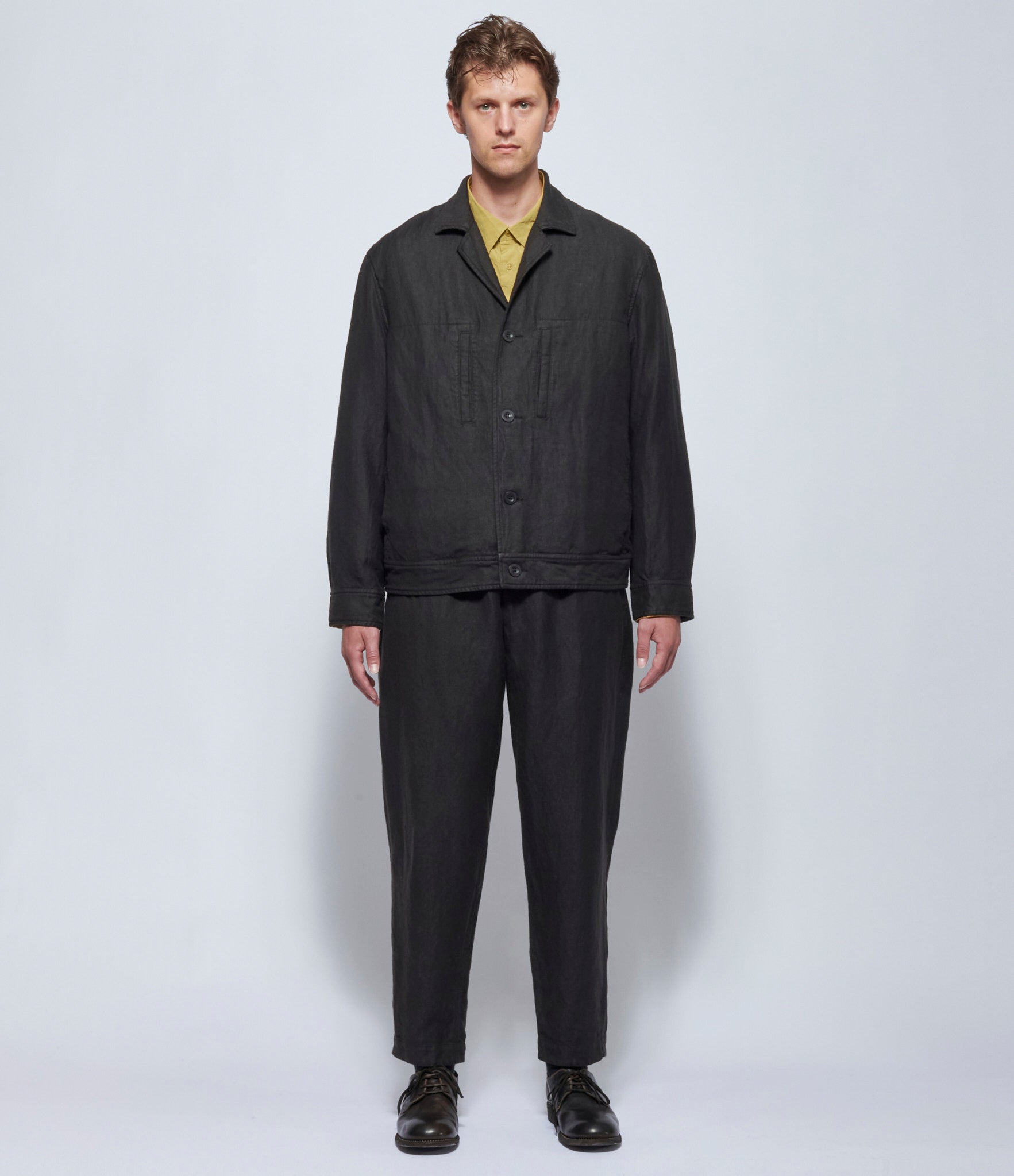 Casey Casey Mens Dark Brown Oscar Bat Jacket