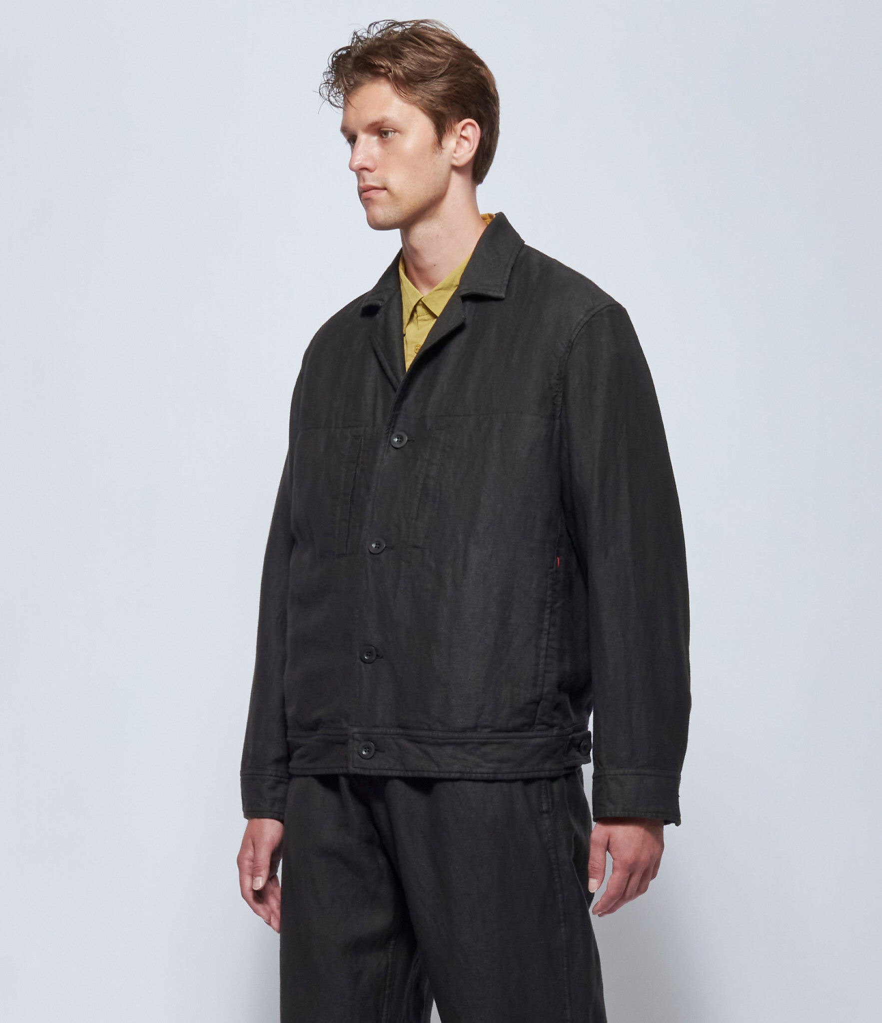 Casey Casey Mens Dark Brown Oscar Bat Jacket