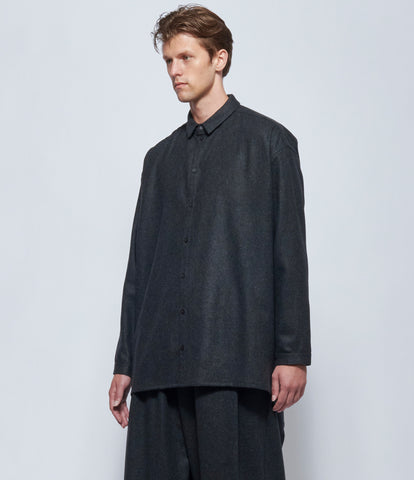 toogood Mens Charcoal The Draughtsman Shirt