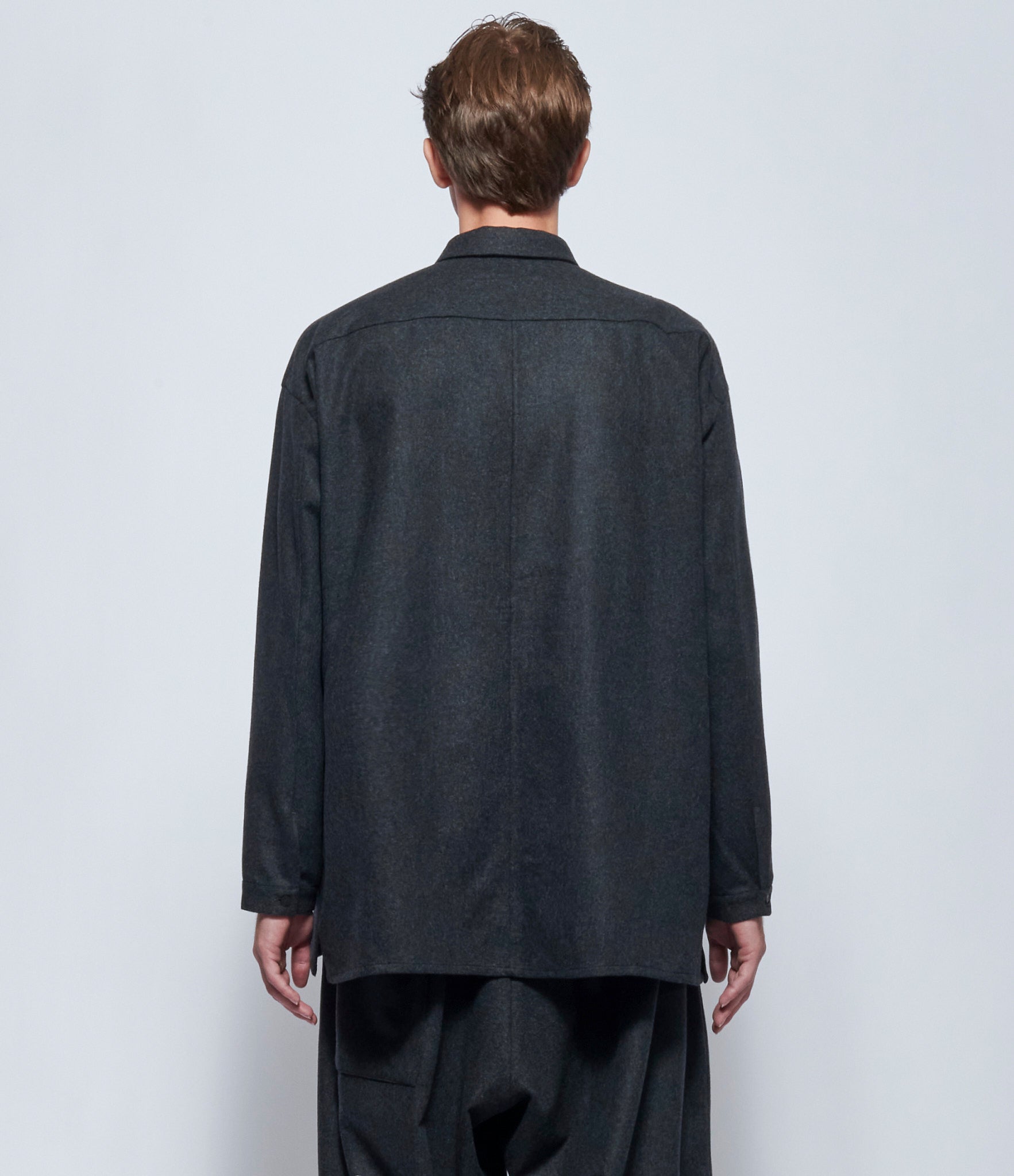 toogood Mens Charcoal The Draughtsman Shirt