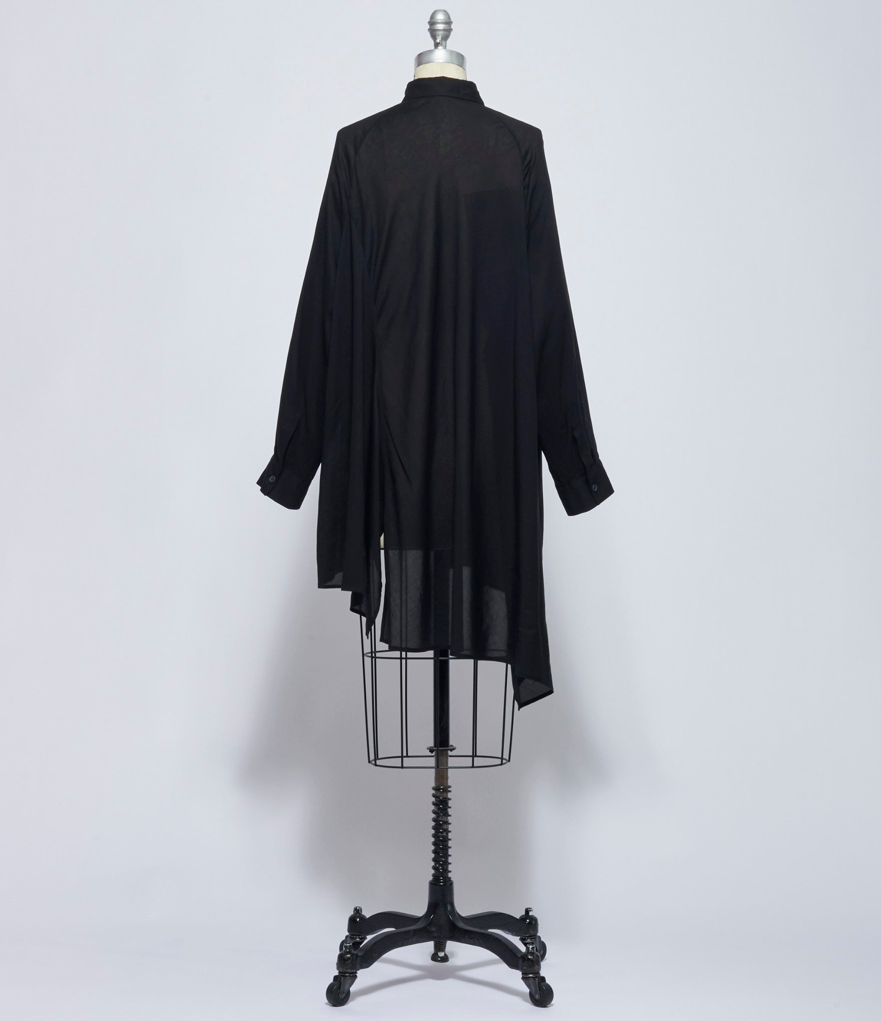 Yohji Yamamoto Womens Raglan Long Sleeve Blouse