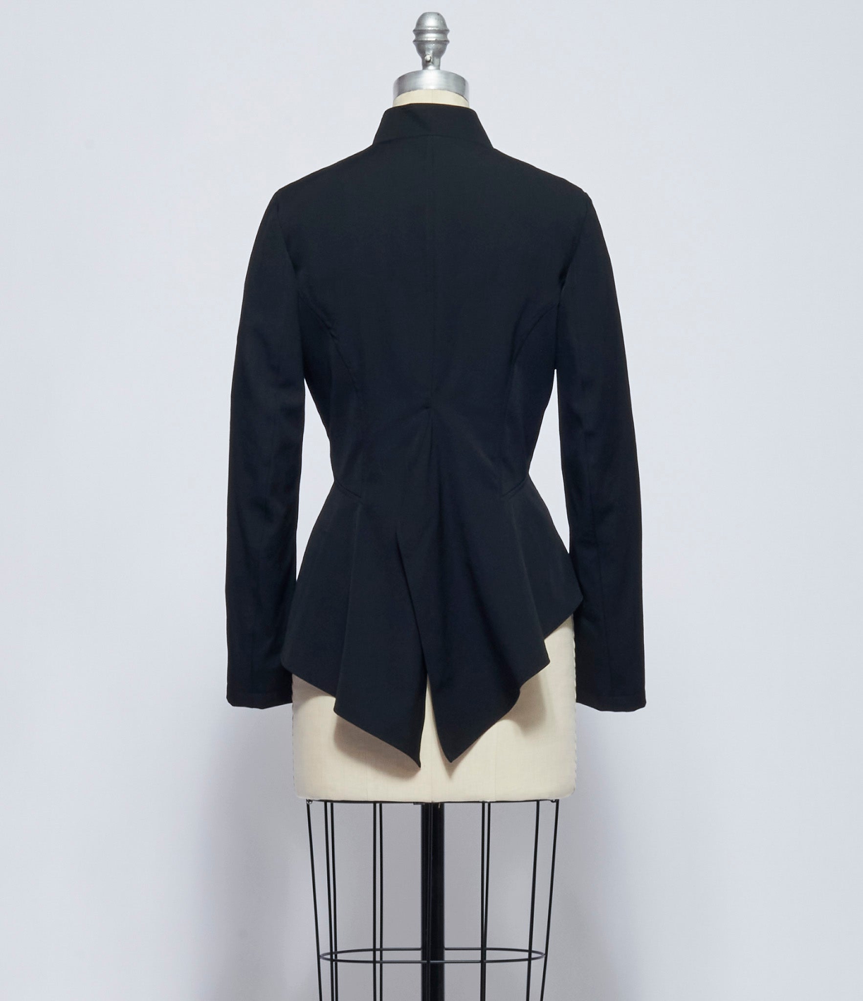 Yohji Yamamoto Womens Tuck D Short Jacket