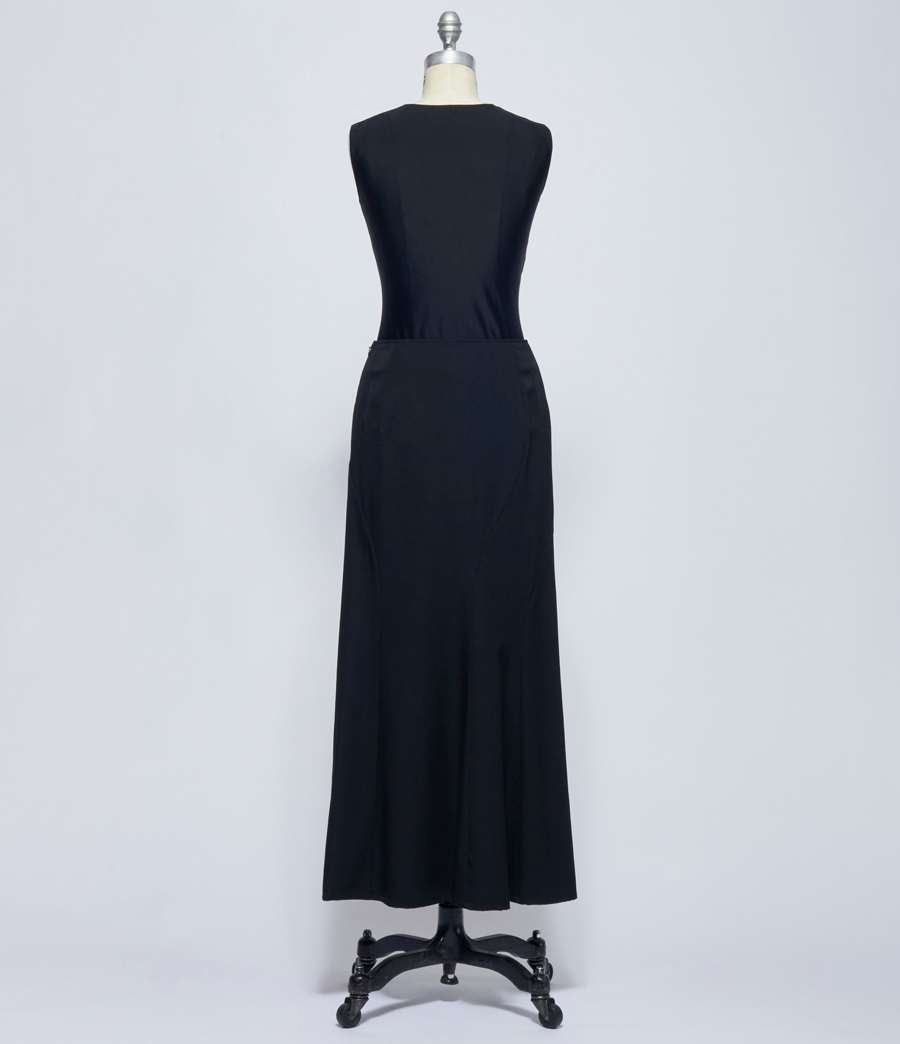 Yohji Yamamoto Womens Diagonal Cutting Long Skirt