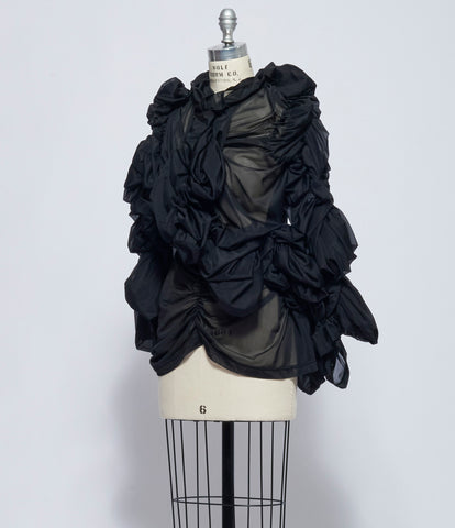 Comme Des Garcons Womens Ruched Shirt