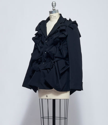 Comme Des Garcons Womens Ruched Bodice Jacket
