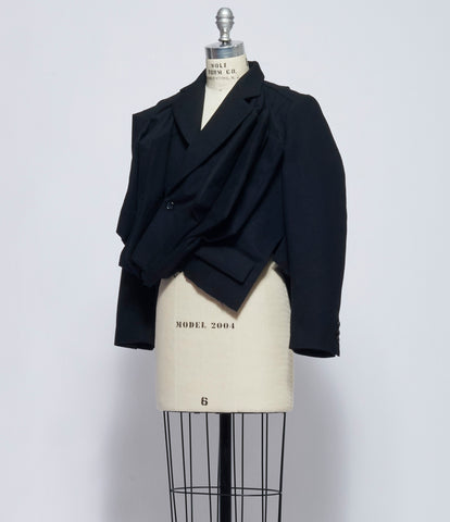 Comme Des Garcons Womens Cropped Jacket