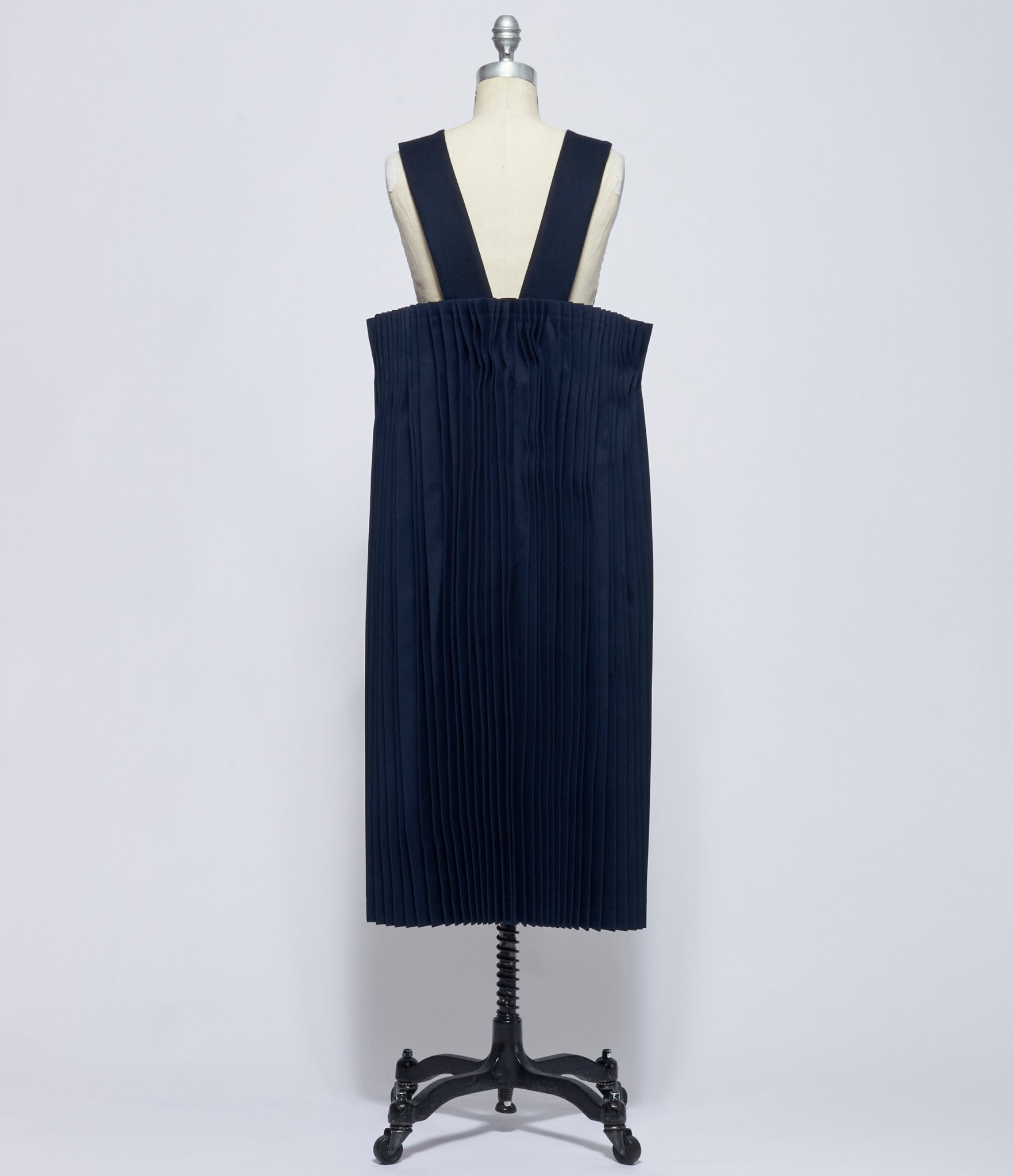 Comme Des Garcons Womens Accordion Pleated Suspender Dress