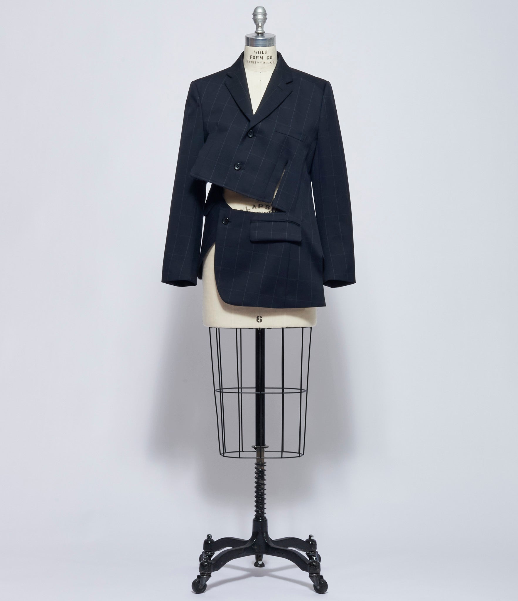 Comme Des Garcons Womens Cut Out Jacket