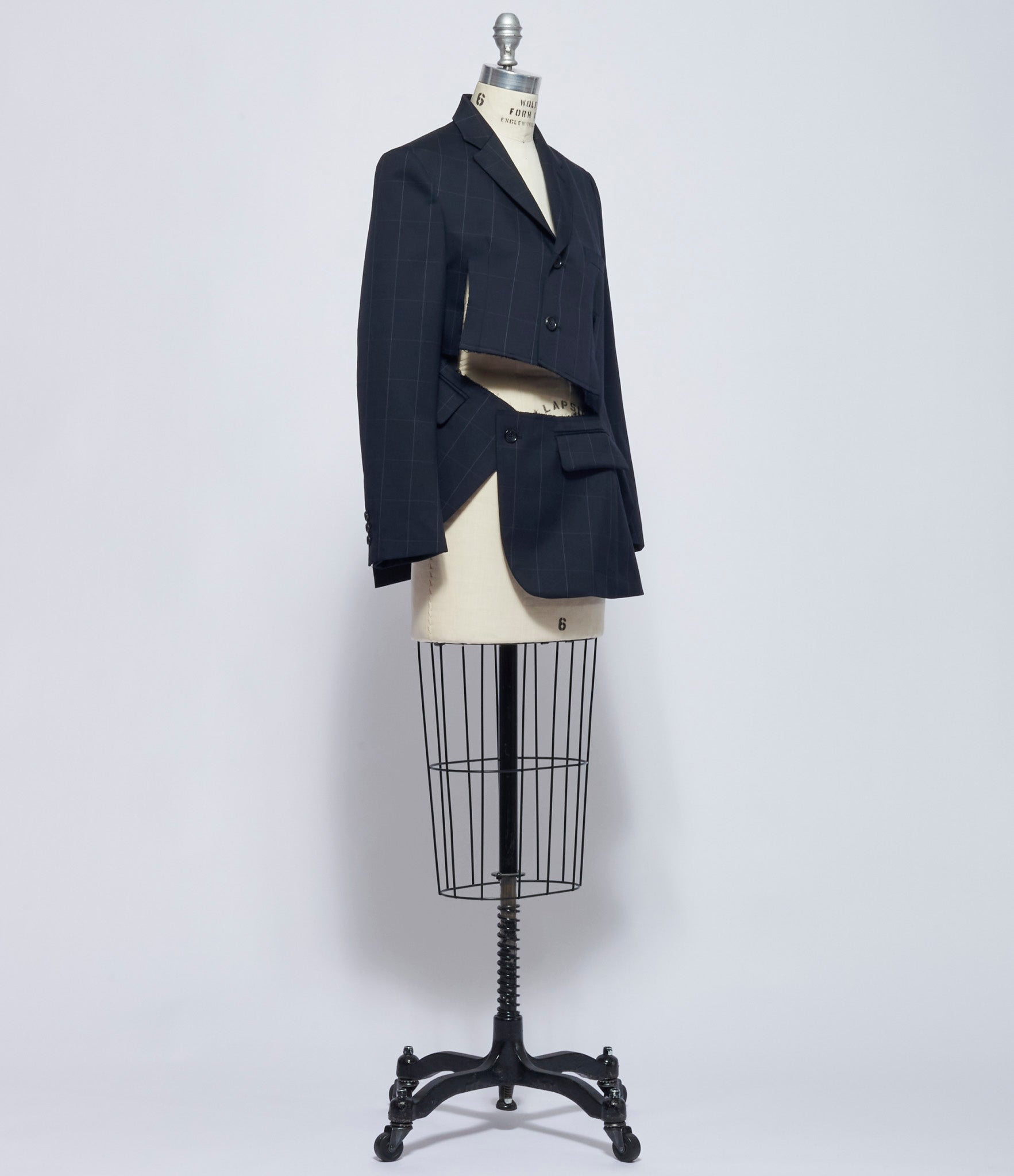 Comme Des Garcons Womens Cut Out Jacket