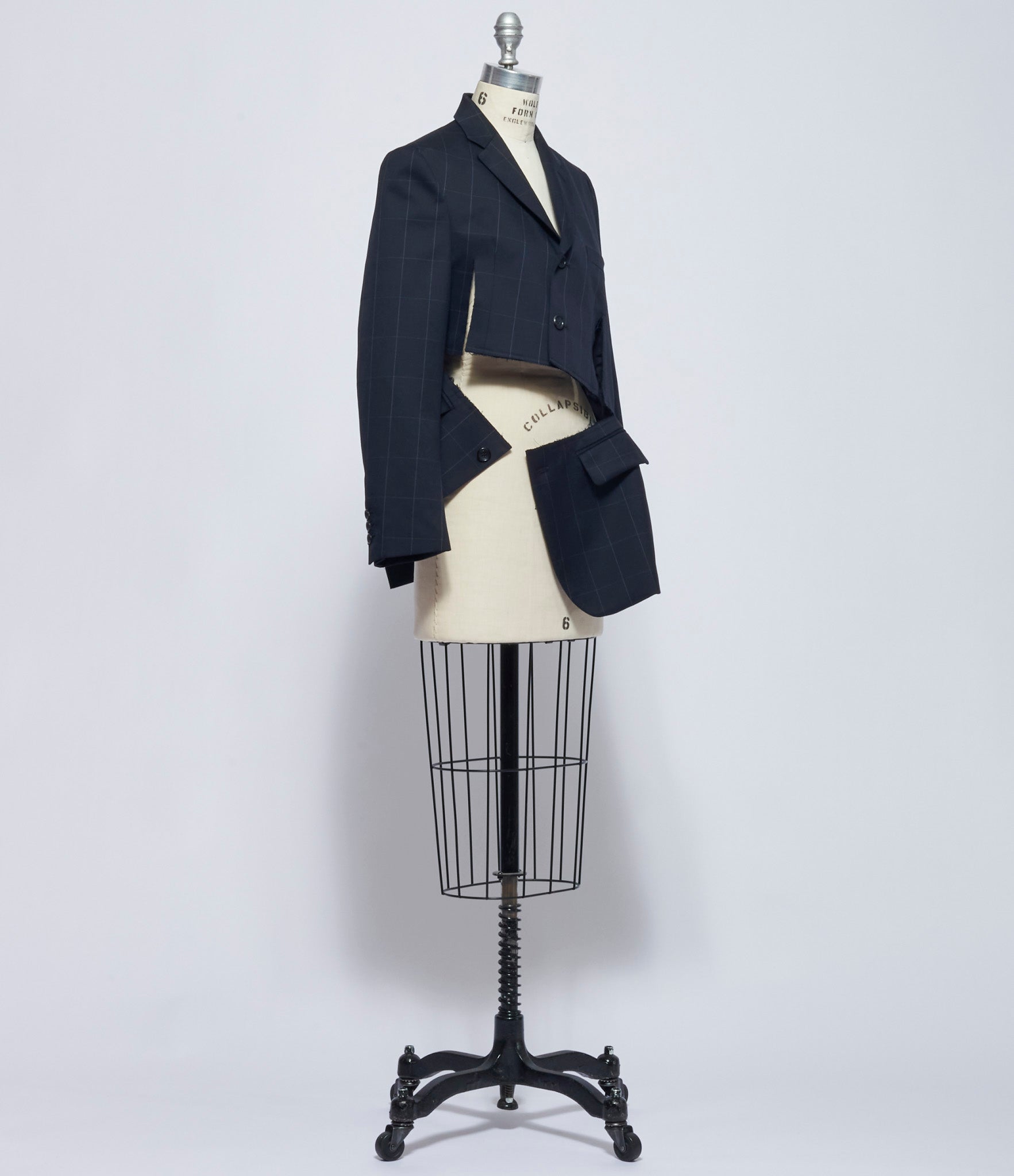 Comme Des Garcons Womens Cut Out Jacket