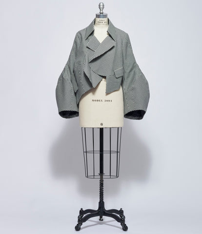 Comme Des Garcons Womens Buffalo Check Jacket