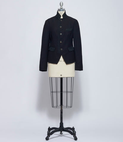 Forme D'Expression Womens Black 5B Cropped Jacket - JQD Patch