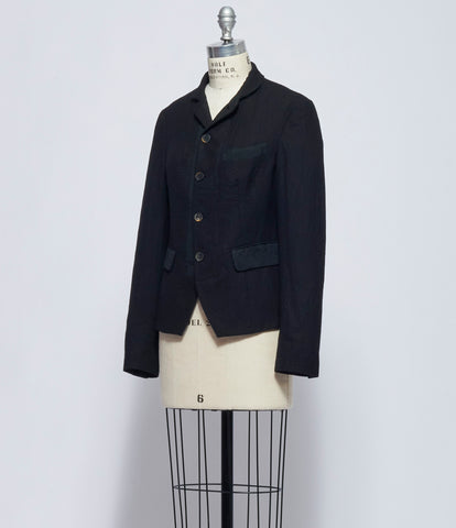 Forme D'Expression Womens Black 5B Cropped Jacket - JQD Patch