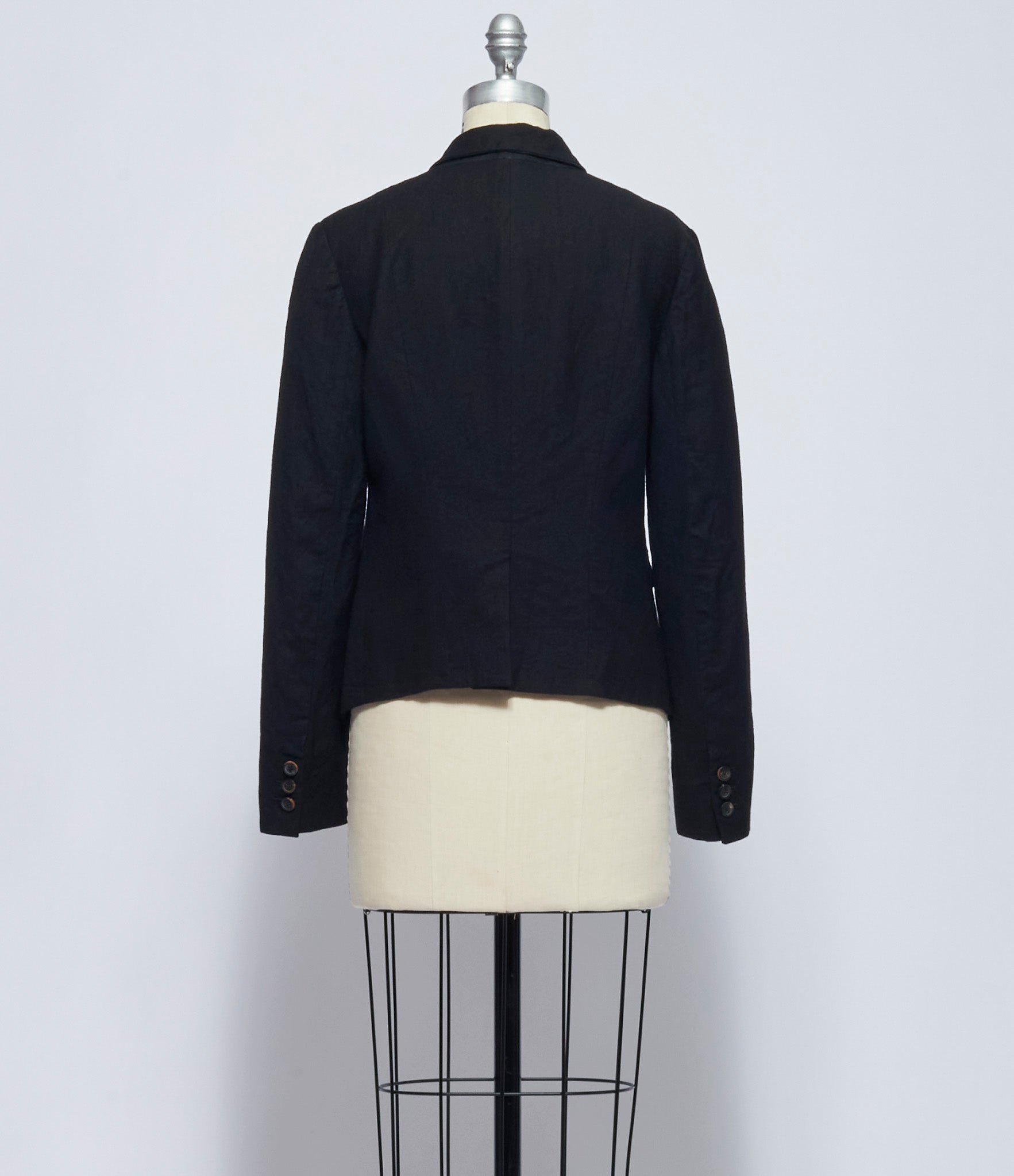 Forme D'Expression Womens Black 5B Cropped Jacket - JQD Patch