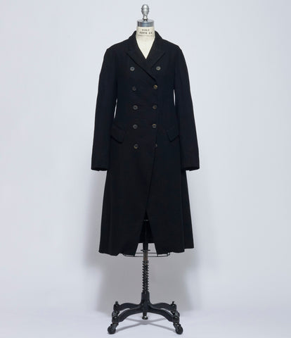 Forme D'Expression Womens Black Riding Coat