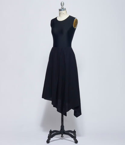 Forme D'Expression Womens Black Reclined Skirt