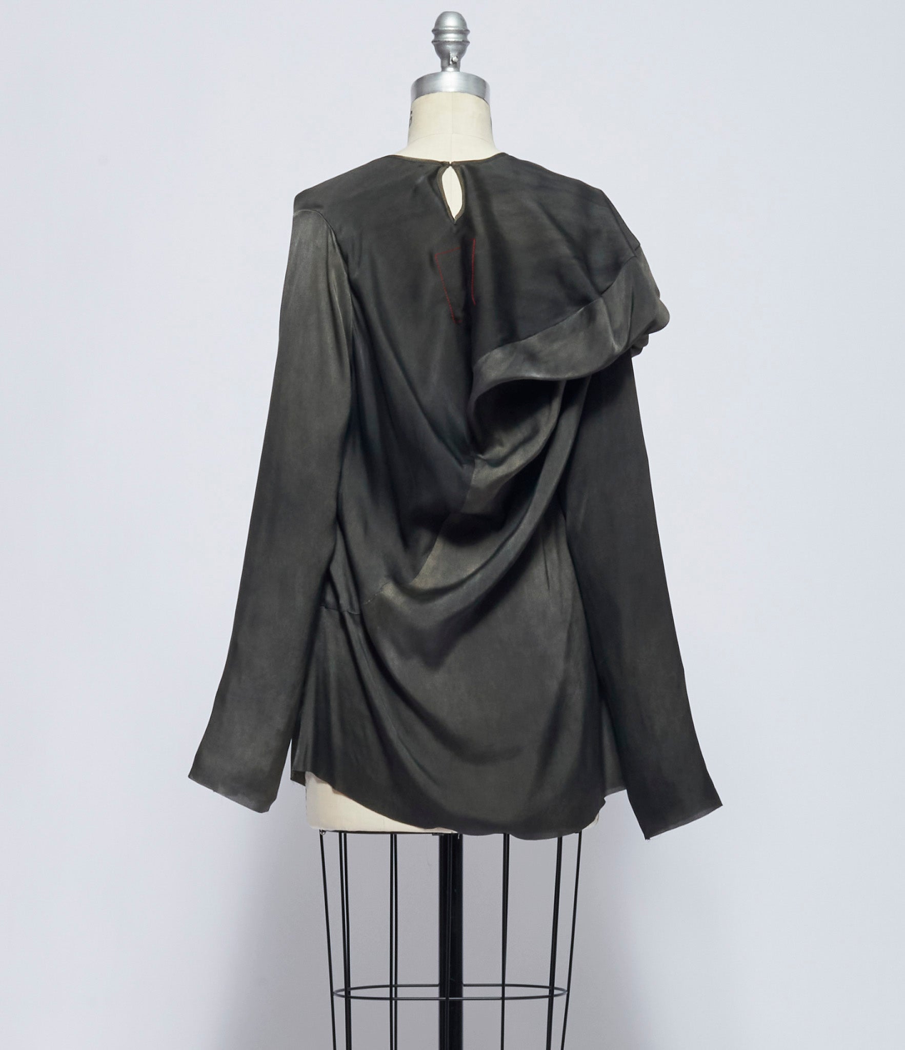 Uma Wang Womens Dark Grey Trek Top