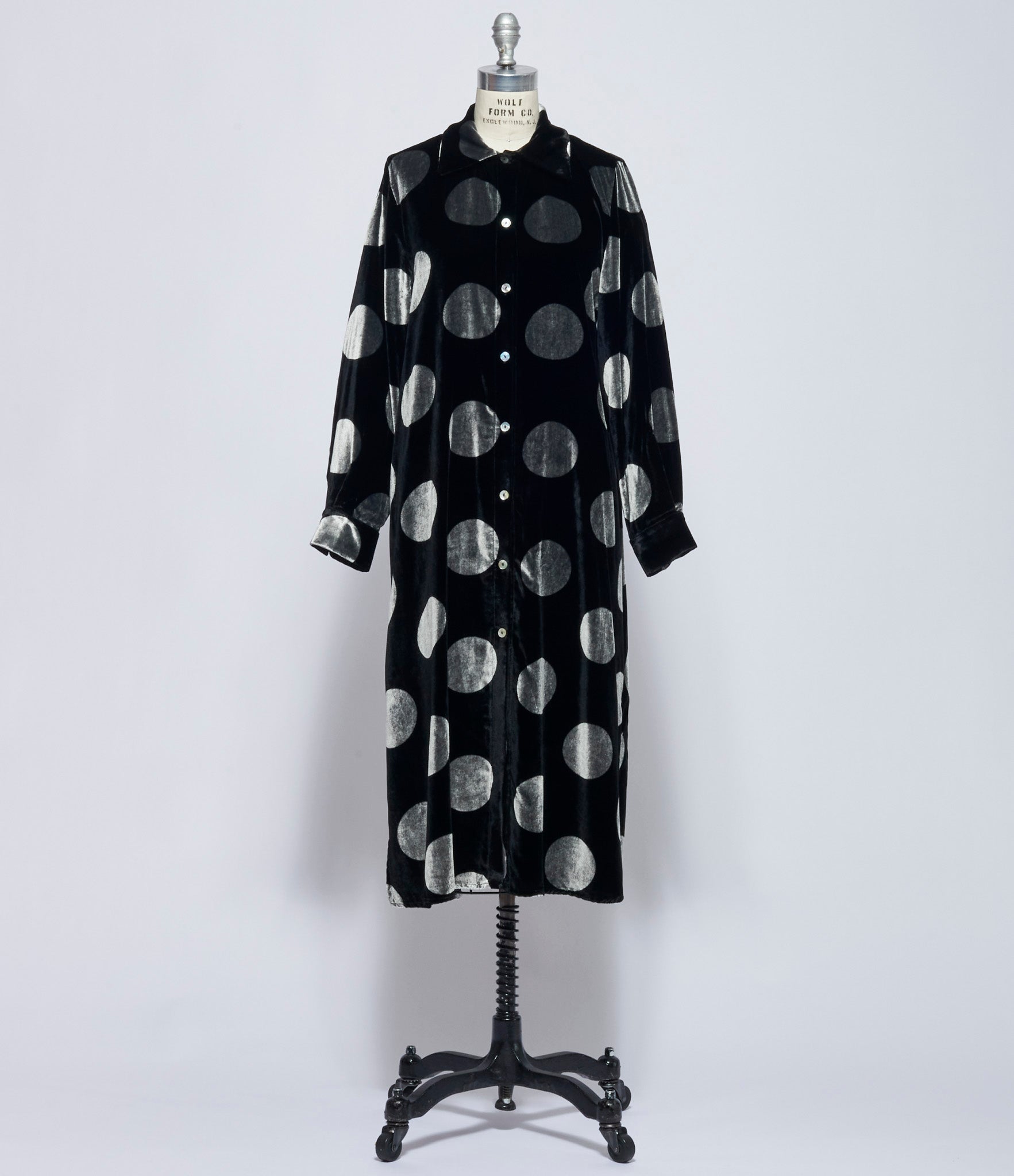 Replika Black Silver Dots Dress