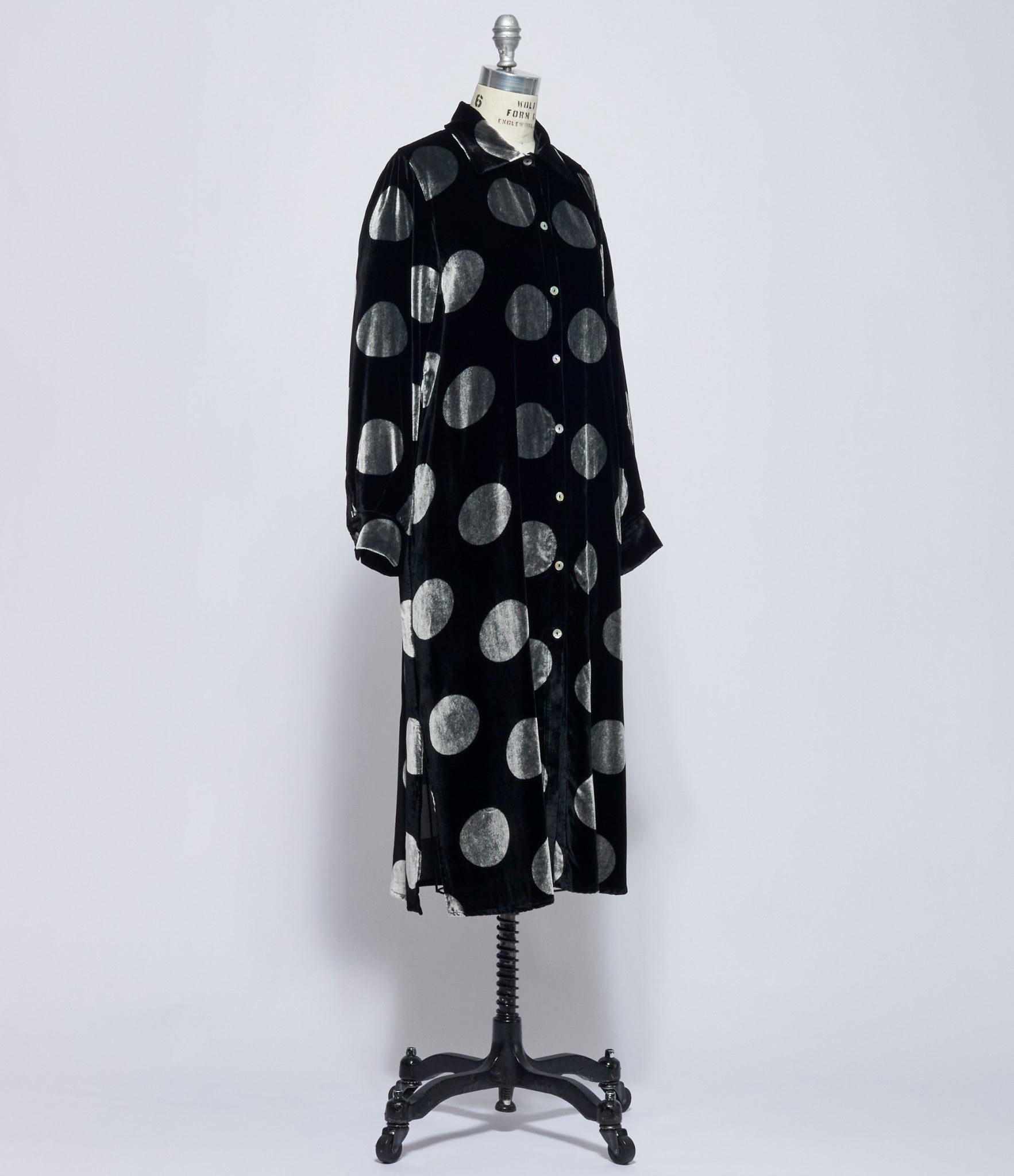Replika Black Silver Dots Dress