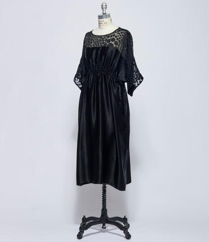 Replika Black Devore Dress