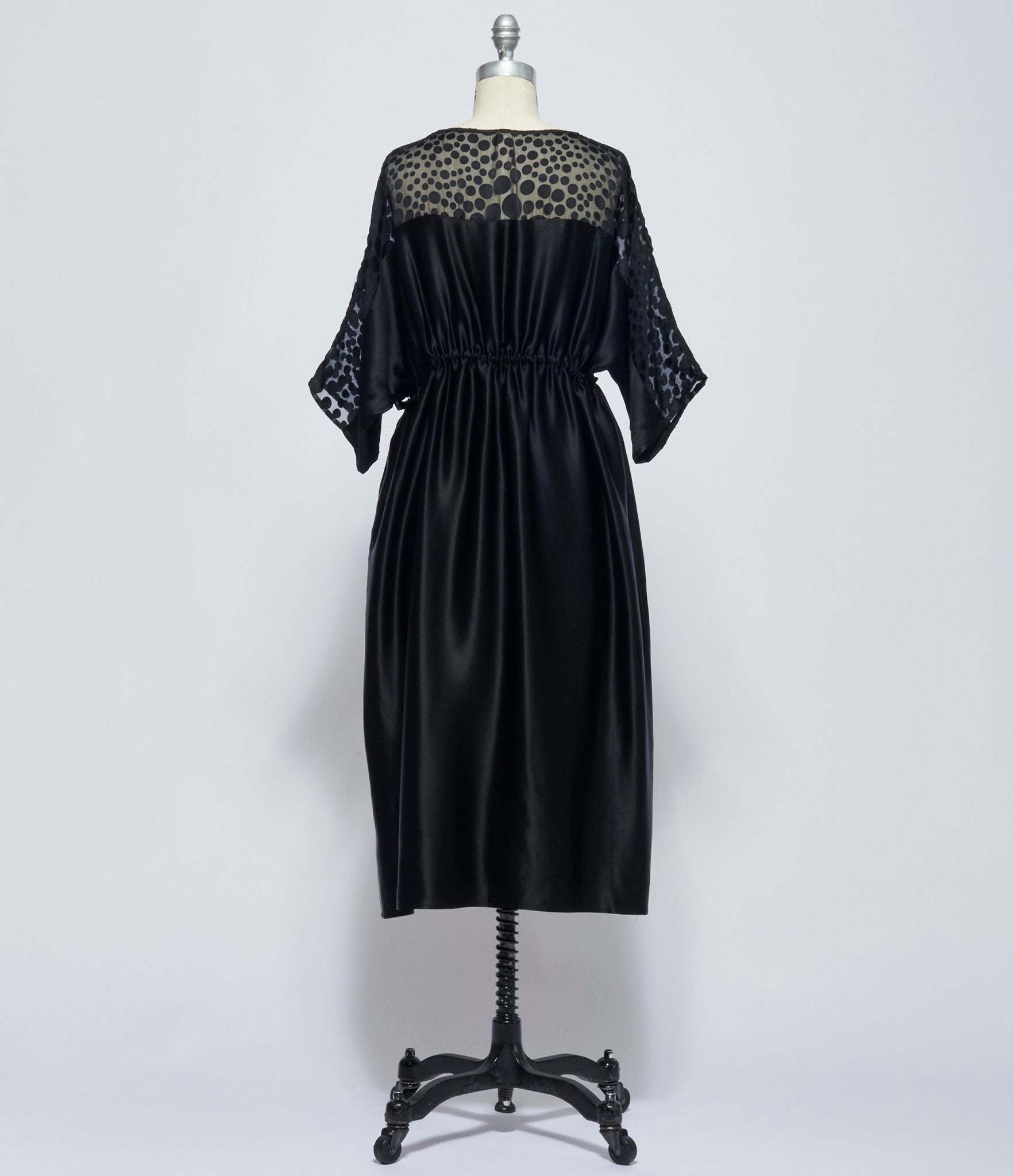 Replika Black Devore Dress
