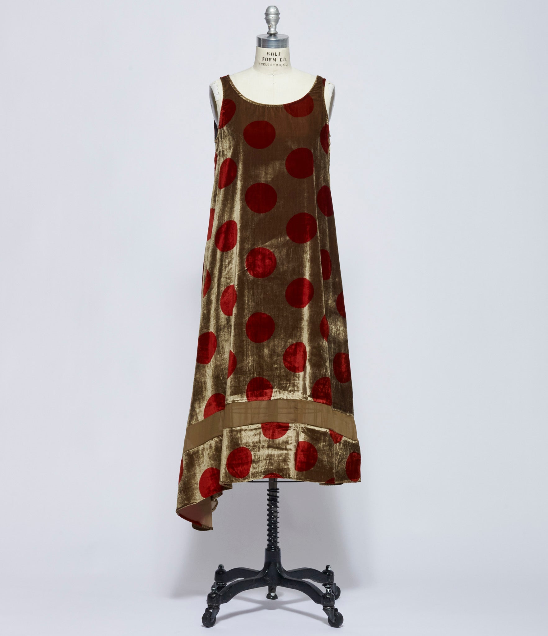 Replika Gold Red Dots Dress