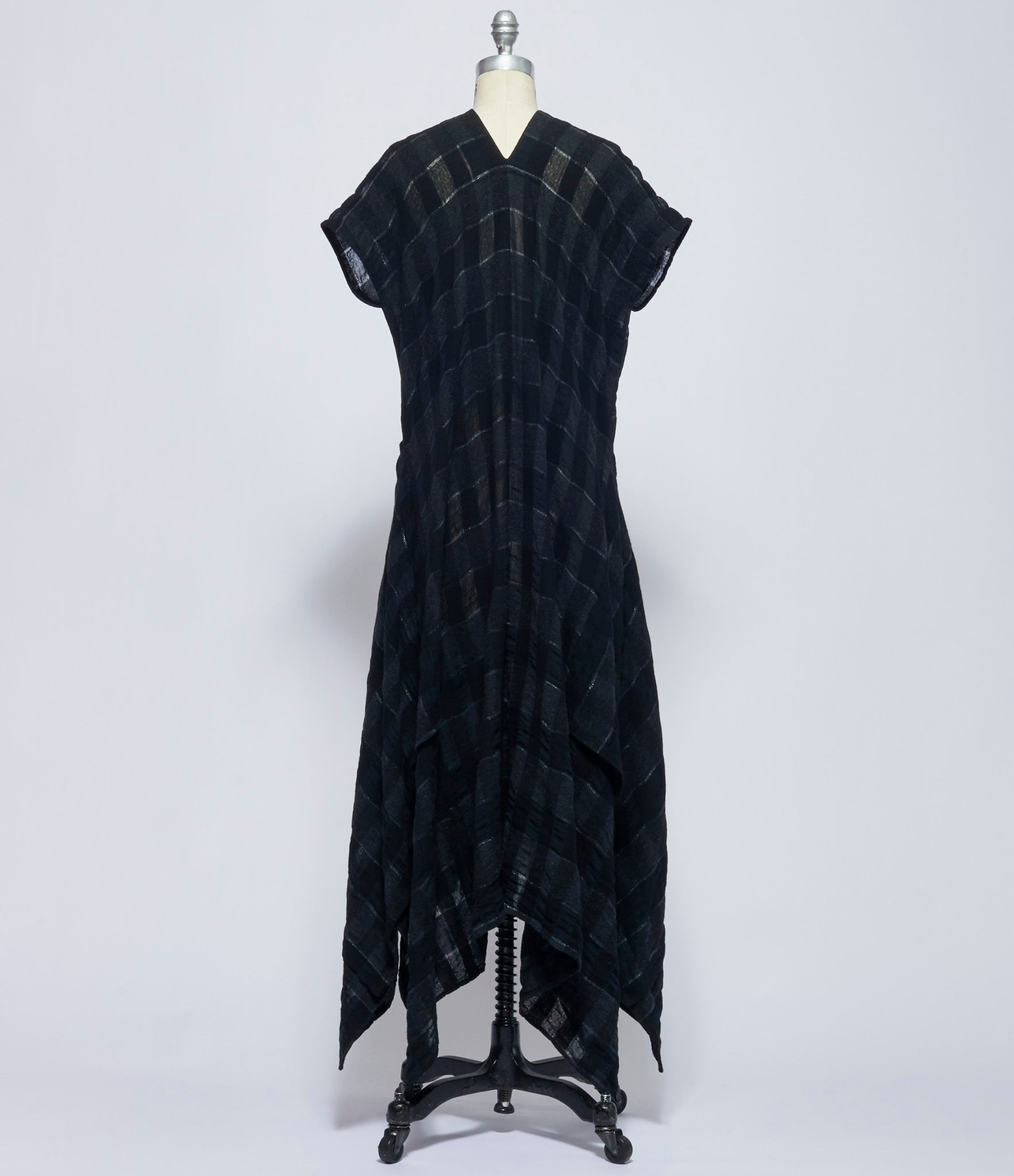 Replika Black Check Dress