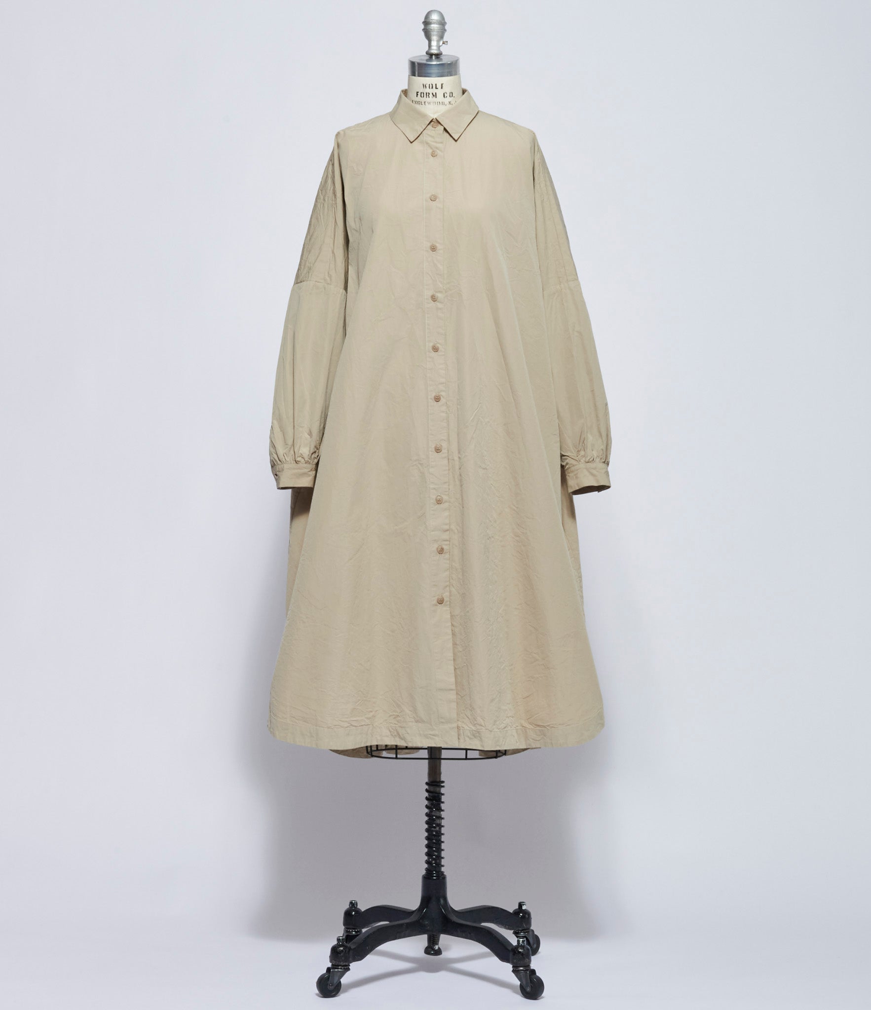 Casey Casey Womens Yuri Dress Paper Cotton Oatmeal