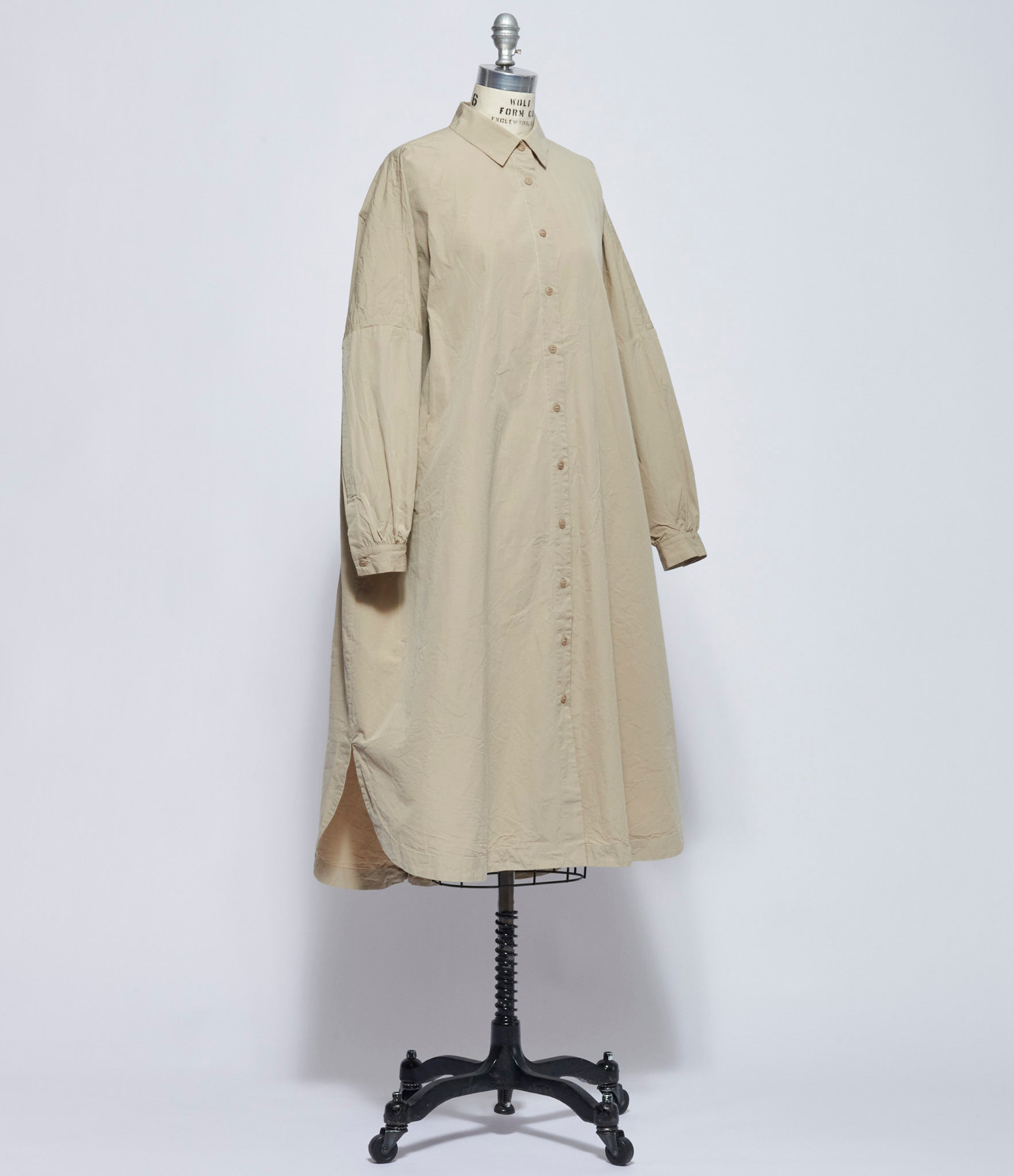 Casey Casey Womens Yuri Dress Paper Cotton Oatmeal
