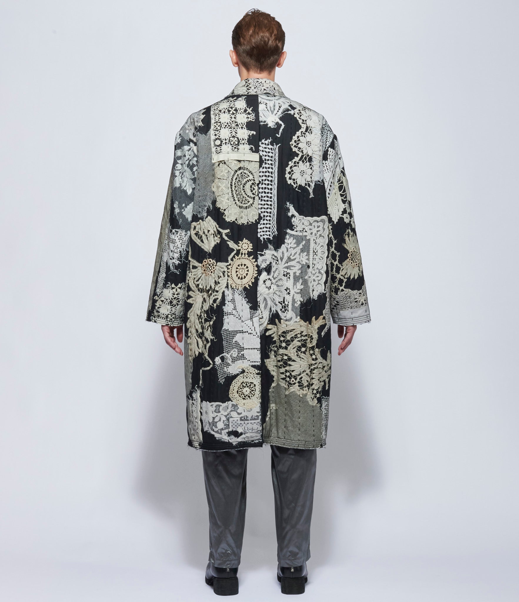 Aubero Mens Lace Preservation Coat