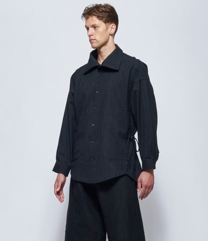 Jan Jan Van Essche Mens Dark Striped Shirt #110