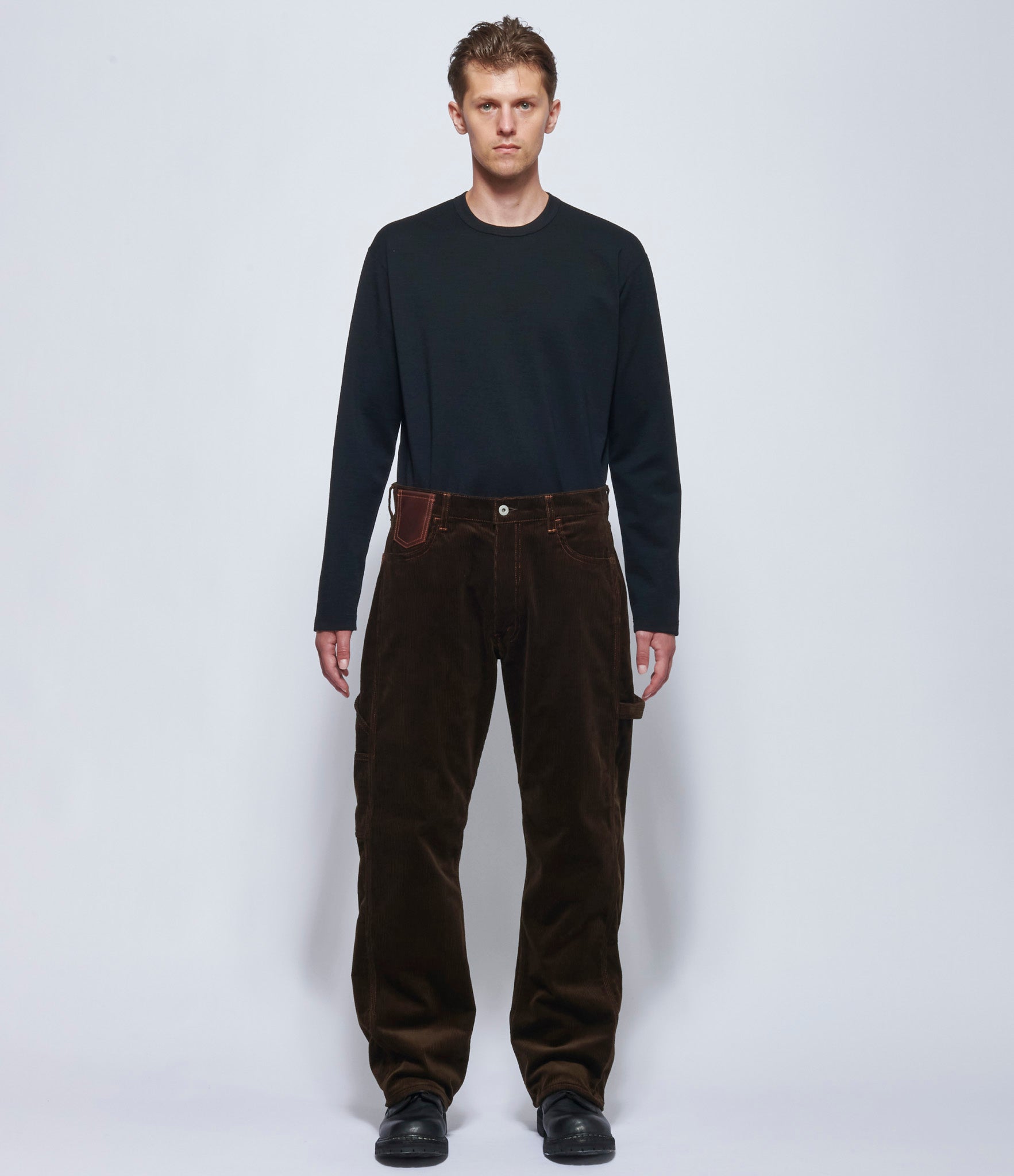 Junya Watanabe Mens Brown Corduroy Pants