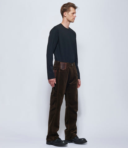 Junya Watanabe Mens Brown Corduroy Pants
