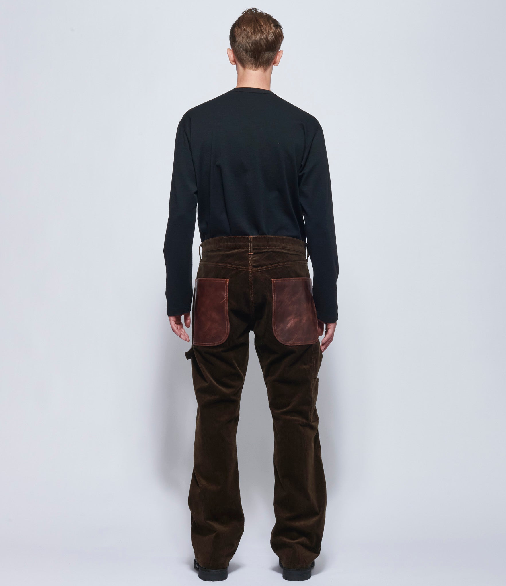 Junya Watanabe Mens Brown Corduroy Pants