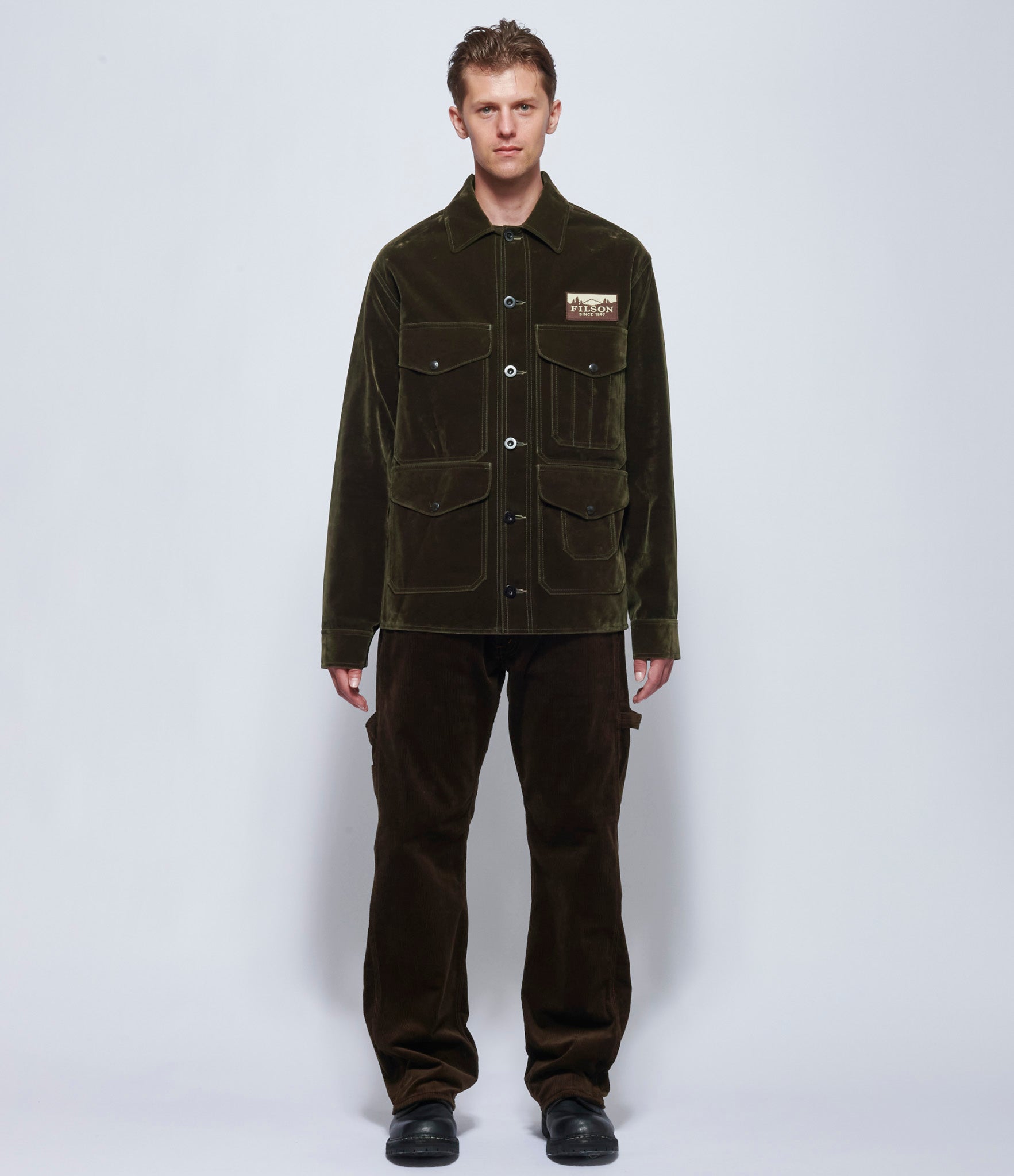 Junya Watanabe Mens Velvet Filson Jacket