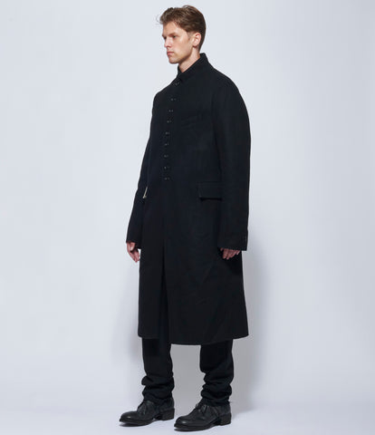 Elena Dawson Men's Black Lambswool 8X Coat