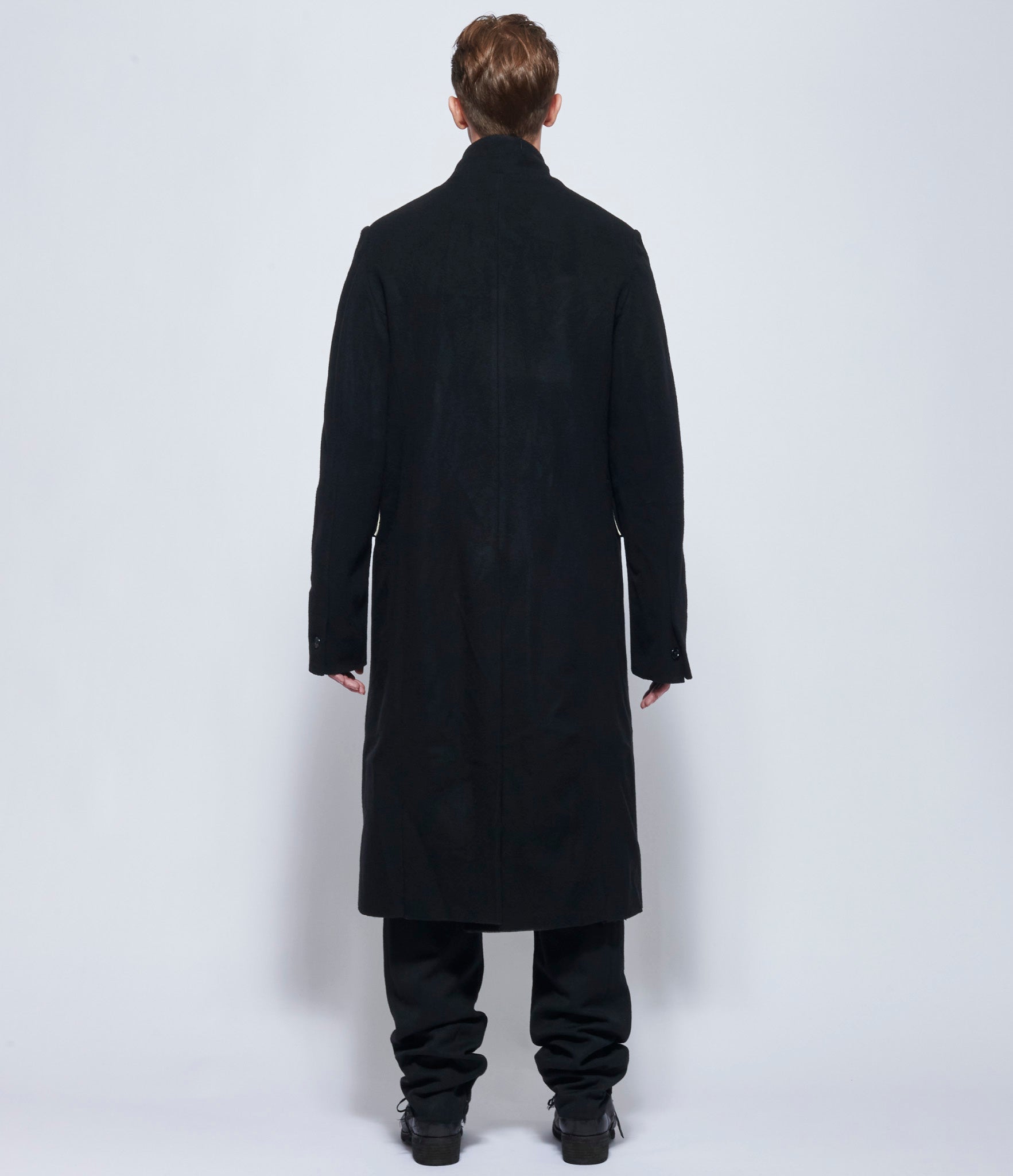 Elena Dawson Men's Black Lambswool 8X Coat