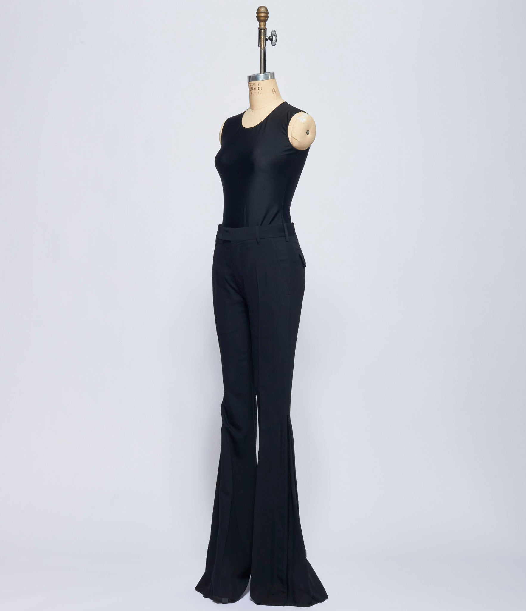 Ann Demeulemeester Womens Fie Bootcut Trousers with Cady