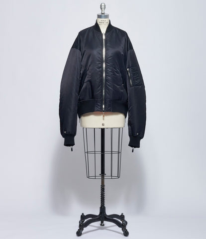 Noir Kei Ninomiya Comme Des Garcons Womens Reversible Bomber Jacket