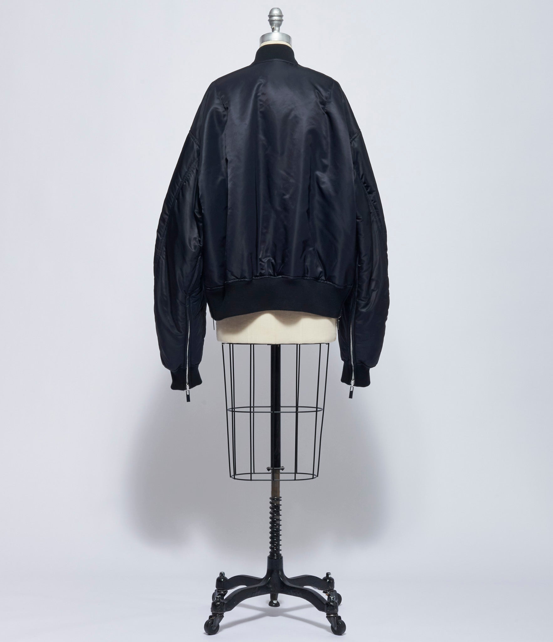 Noir Kei Ninomiya Comme Des Garcons Womens Reversible Bomber Jacket