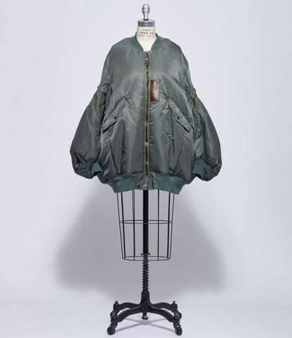 Junya Watanabe Womens Olive Bomber Jacket