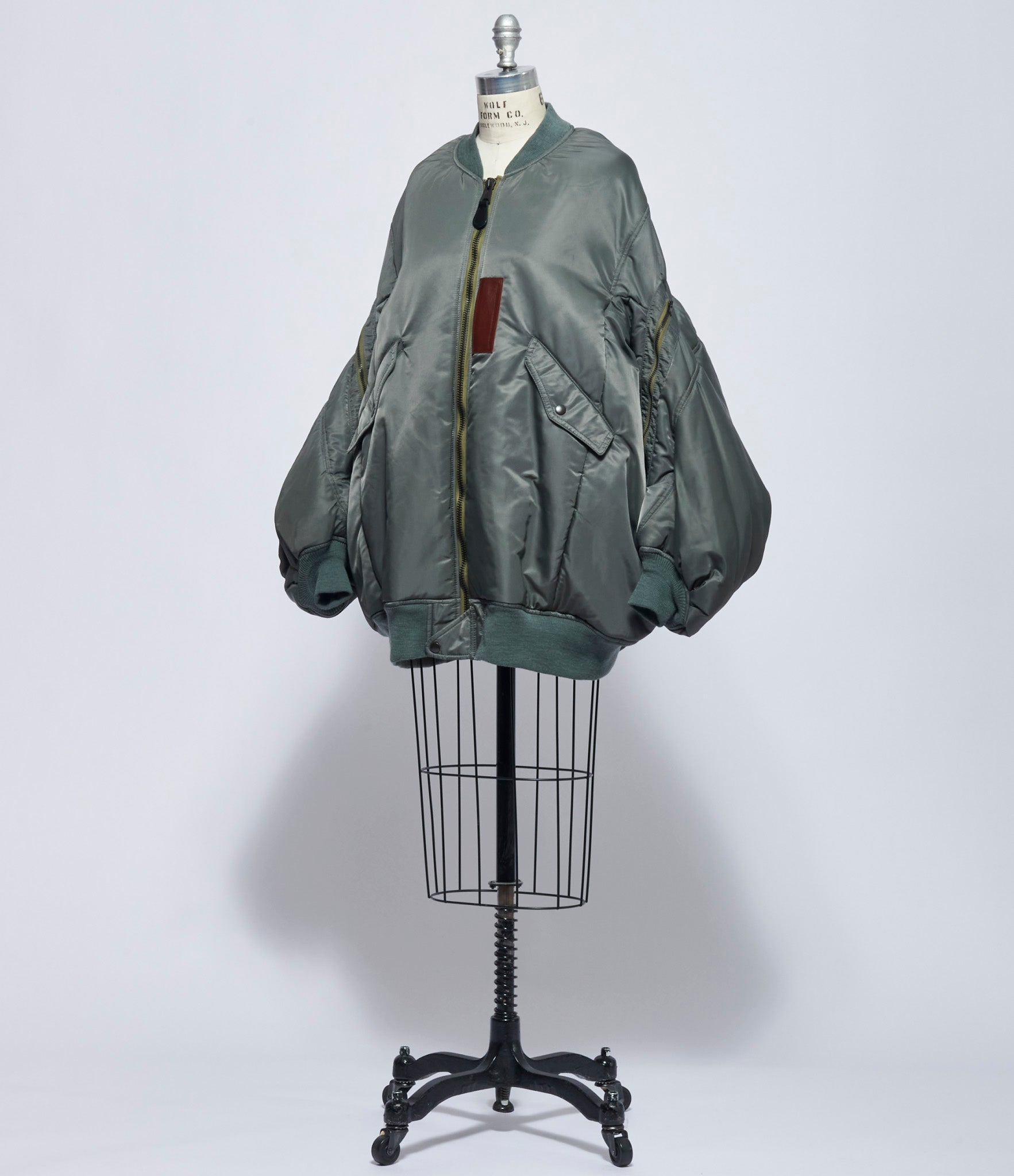 Junya Watanabe Womens Olive Bomber Jacket
