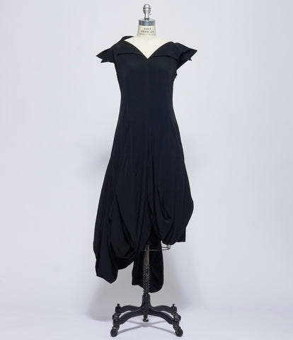 Yohji Yamamoto Womens Balloon Dress