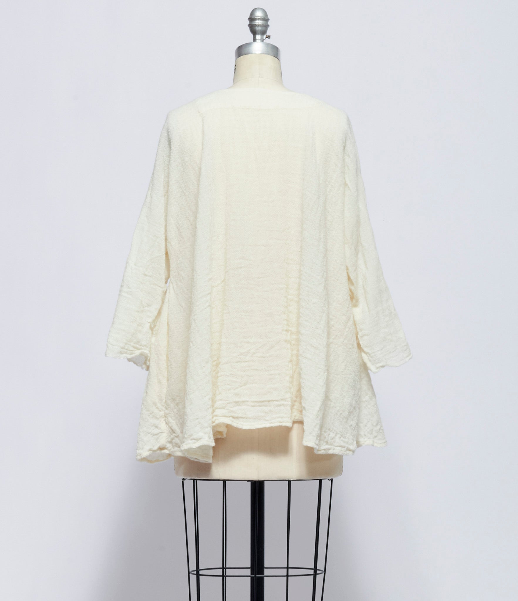 Daniela Gregis Womens Camicia Shirt Spicchi Sn Colla di Lavata Panna