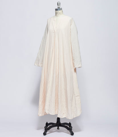 Daniela Gregis Womens Abito Dress Spicchi Mezza Luna Lavato Rosa Pale