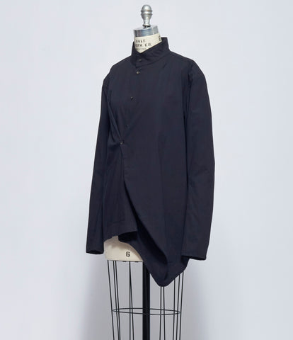 Chiahung Su Womens Hand Dyed Mandarin Collar Shirt