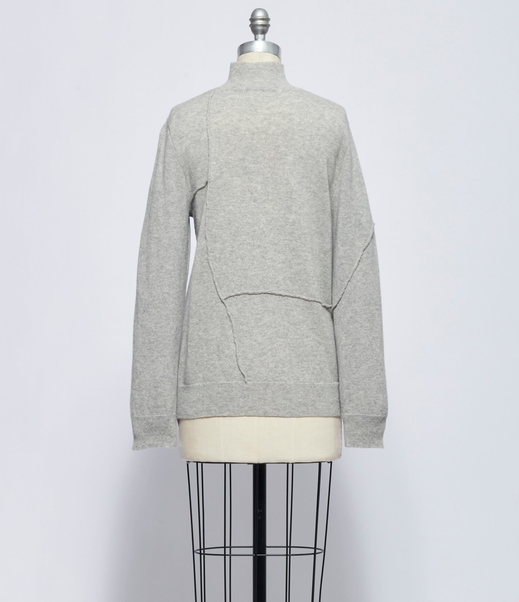 Chiahung Su Womens Hand Knitting Long Sleeve Turtleneck Sweater