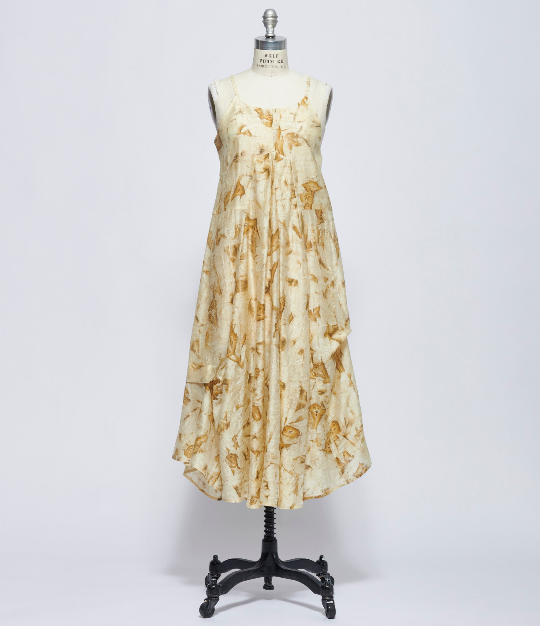 Chiahung Su Womens Tie Dyed Vintage Fabric Dress