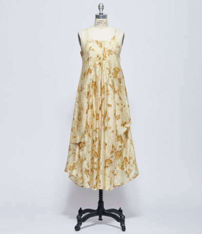 Chiahung Su Womens Tie Dyed Vintage Fabric Dress